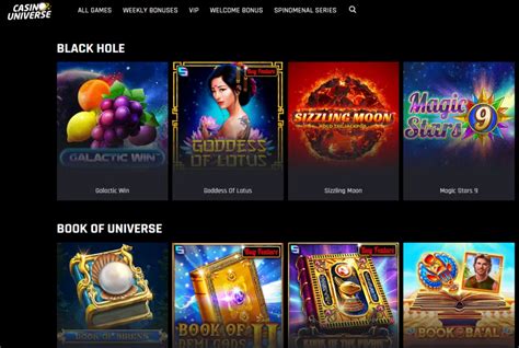 universe game .bet|UniverseGame Casino Review .